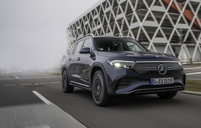 Mercedes EQB - compact SUV for up to 7 people