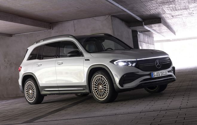 Mercedes EQB - compact SUV for up to 7 people