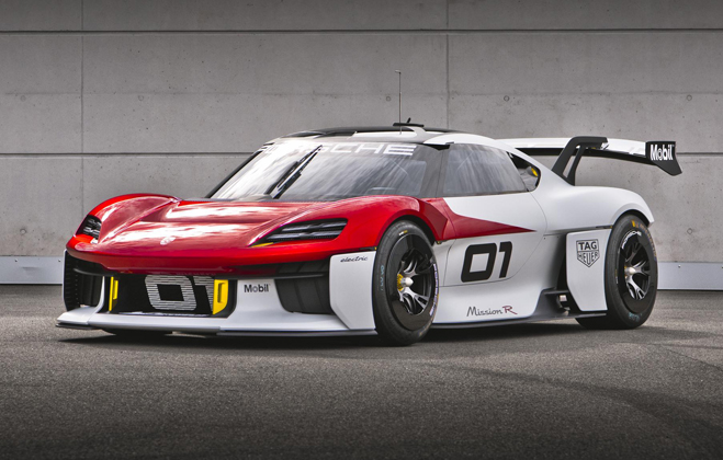 Porsche Unveils Mission R Concept Study