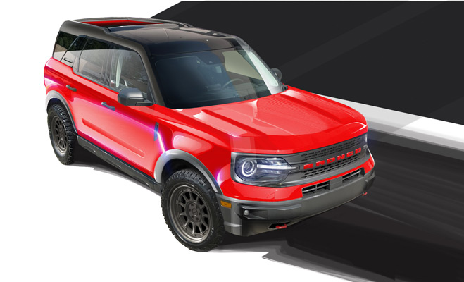 Ford на выставке SEMA Show продемонстрировал удивительные возможности Bronco и Bronco Sport