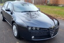 Cheating with old tires on an Alfa Romeo 159