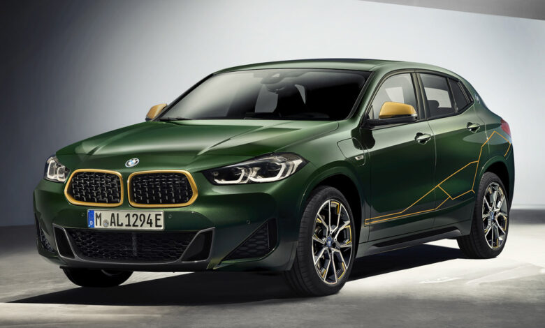 Exclusive and sporty BMW X2 Edition GoldPlay