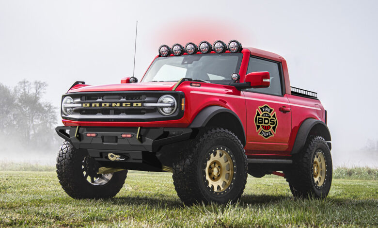 Ford at the SEMA Show showed off the amazing capabilities of the Bronco and Bronco Sport