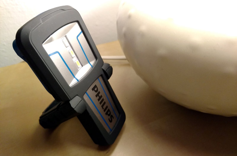 About the Philips flashlight and car interior trim