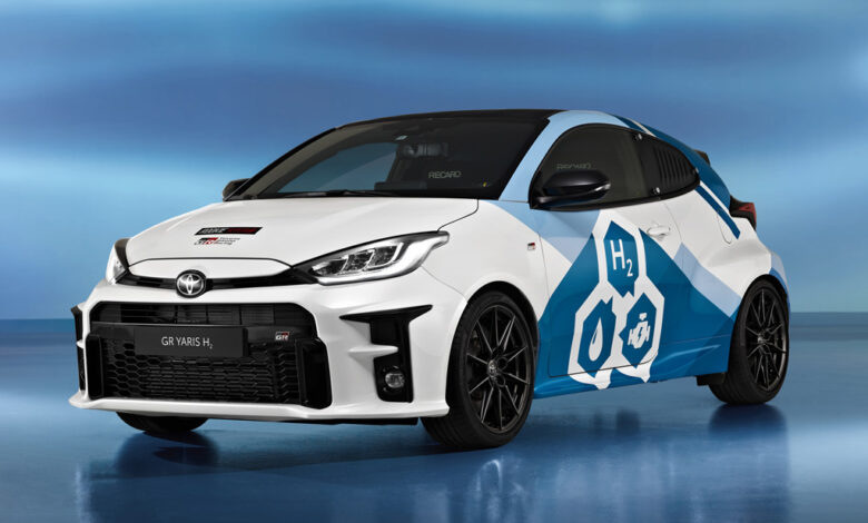 Toyota unveils hydrogen-powered GR Yaris prototype