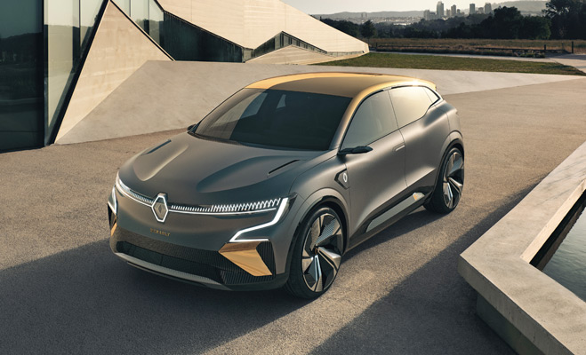 Renault Megane eVISION — электромобиль будущего
