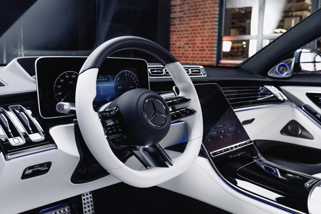 MANUFAKTUR is an exclusive equipment for the individual order of Mercedes-Benz customers.