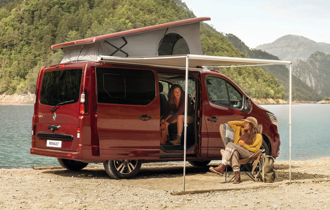 The new Trafic SpaceNomad expands Renault's range of motorhomes.