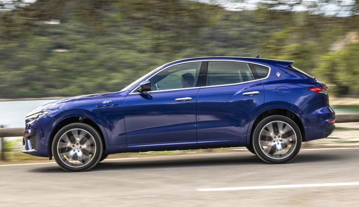 The arrival of the Maserati Levante hybrid car