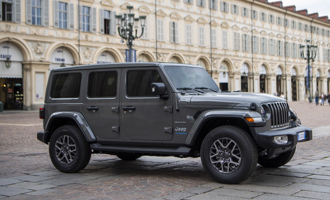 The new Jeep Wrangler 4xe is now electric