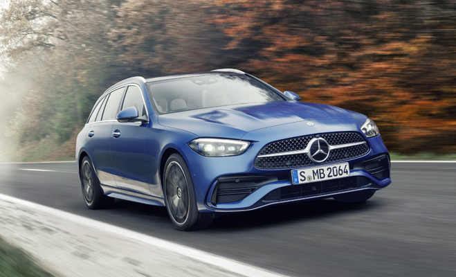 New C-Class: electrified powertrains and plug-in hybrids with a range of around 100 km.