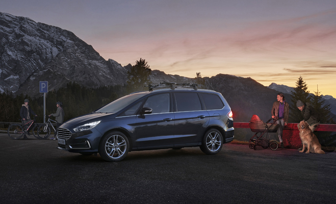 New Ford S-MAX and Galaxy Hybrid