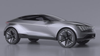 Futuron Concept — новый электрический внедорожник Kia в стиле купе