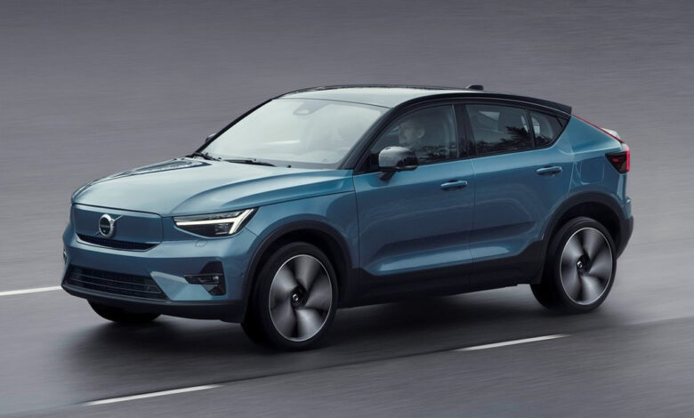 World premiere of the new electric Volvo C40