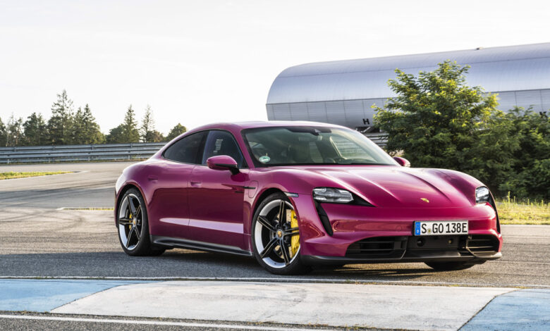 Обновление Porsche Taycan: больший запас хода, расширенные возможности подключения