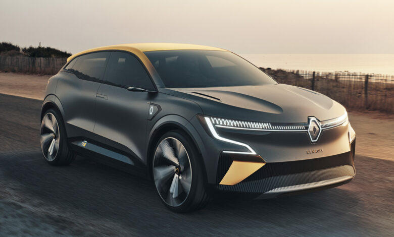 Renault Megane eVISION - the electric car of the future