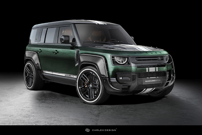 Land Rover Defender Racing Green Edition от Carlex Design