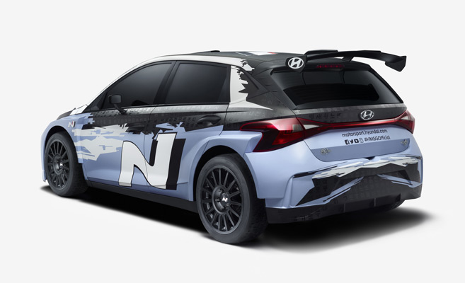 Hyundai Motorsport представляет новый раллийный автомобиль i20 N Rally2
