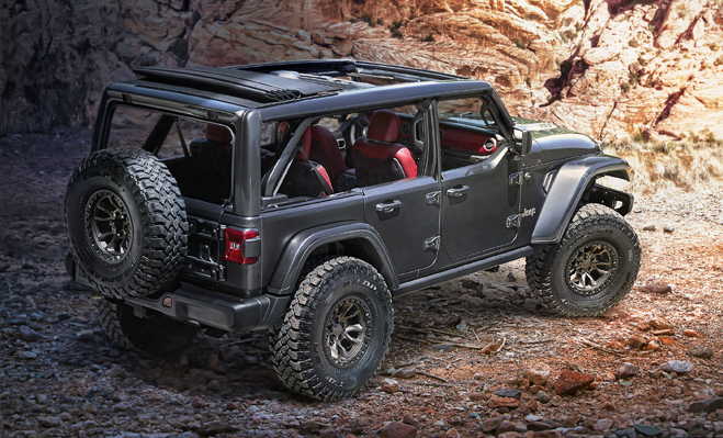 Jeep Wrangler Rubicon 392 Concept with 6.4L V-8 engine