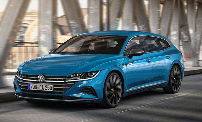Arteon and Arteon Shooting Brake - the hit of the Volkswagen brand is presented in a new version