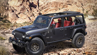 Jeep Wrangler Rubicon 392 Concept with 6.4L V-8 engine