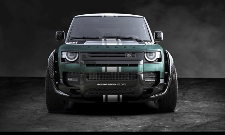 Land Rover Defender Racing Green Edition от Carlex Design