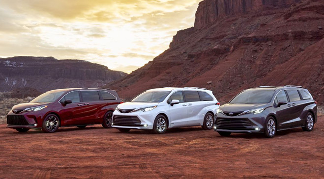 Sienna and Venza are two new Toyota hybrids in America