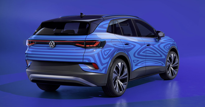 Volkswagen представляет информацию о новом электрическом внедорожнике ID.4