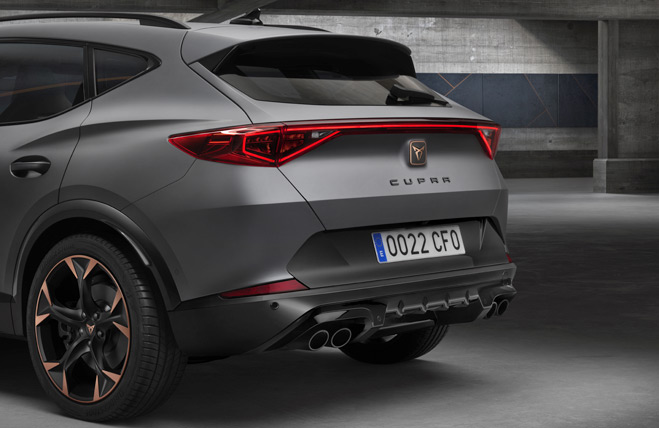 CUPRA presents the production version of the Formentor
