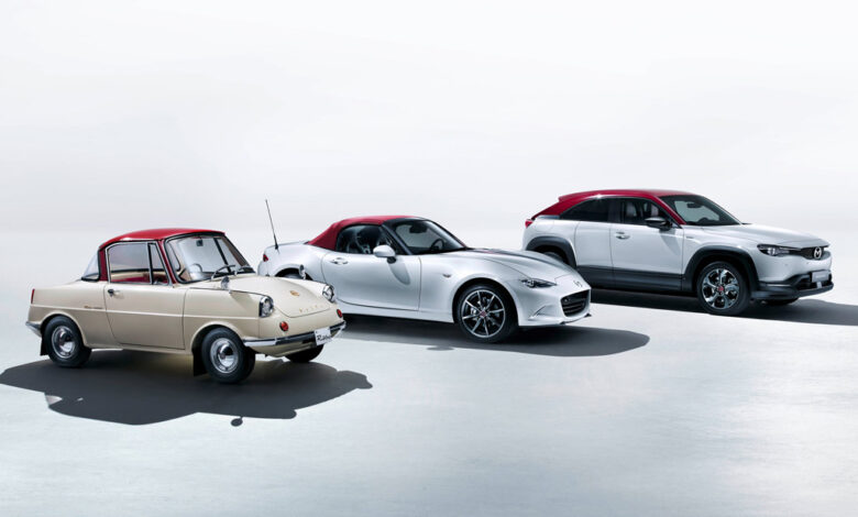 Mazda celebrates its centenary with an anniversary release of its models