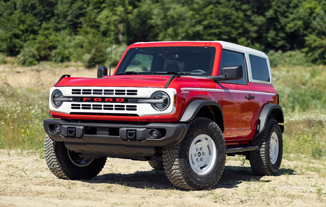 Ford celebrates the first 1966 Bronco.