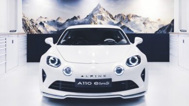 Электрический прототип Alpine A110 E-TERNITE