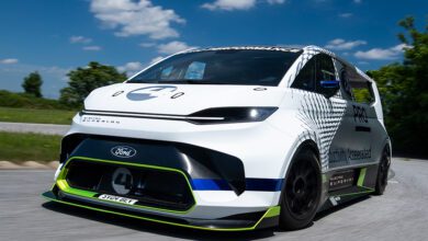 Predatory Ford Pro Electric SuperVan with 2000 hp