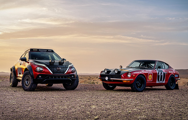 Nissan JUKE Hybrid Rally Tribute - hybrid technology mixed with adrenaline