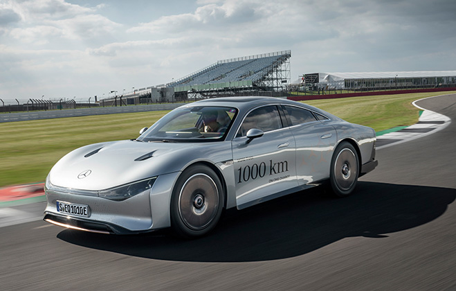 Mercedes-Benz VISION EQXX breaks its own efficiency record