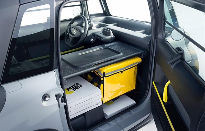 New Opel Rocks-e KARGO: electric minibus