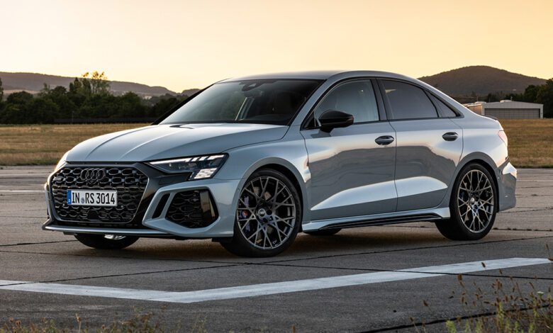 The Audi RS 3 Performance Edition is the sportiest compact in the Audi Sport range.
