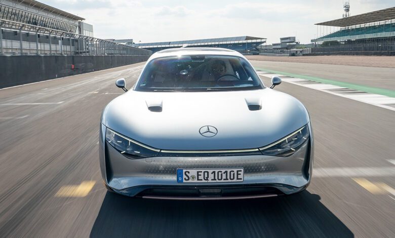 Mercedes-Benz VISION EQXX бьет собственный рекорд эффективности