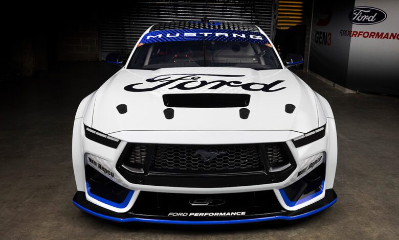 New Ford Mustang GT Supercars Racing Series