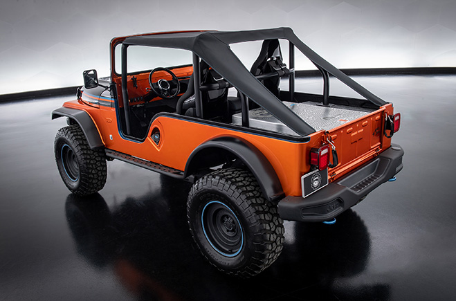 Концептуальный электродвигатель Jeep дебютировал на выставке SEMA Show 2022.