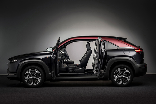 Mazda introduces MX-30 e-Skyactiv R-EV in Europe