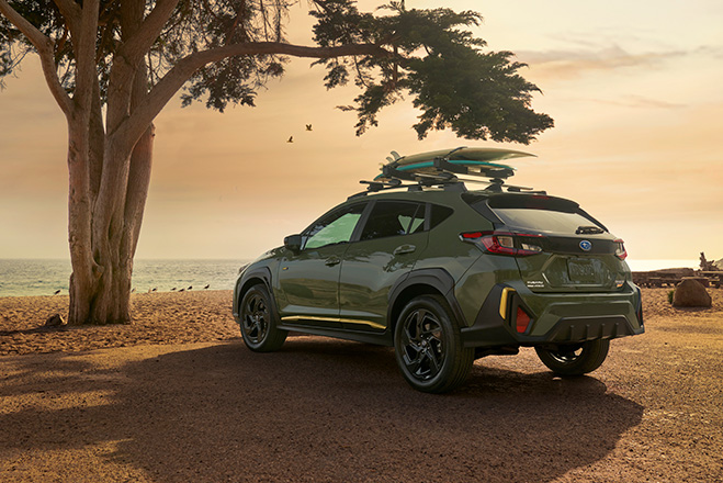 The 2024 Subaru Crosstrek debuted at the Chicago Auto Show.