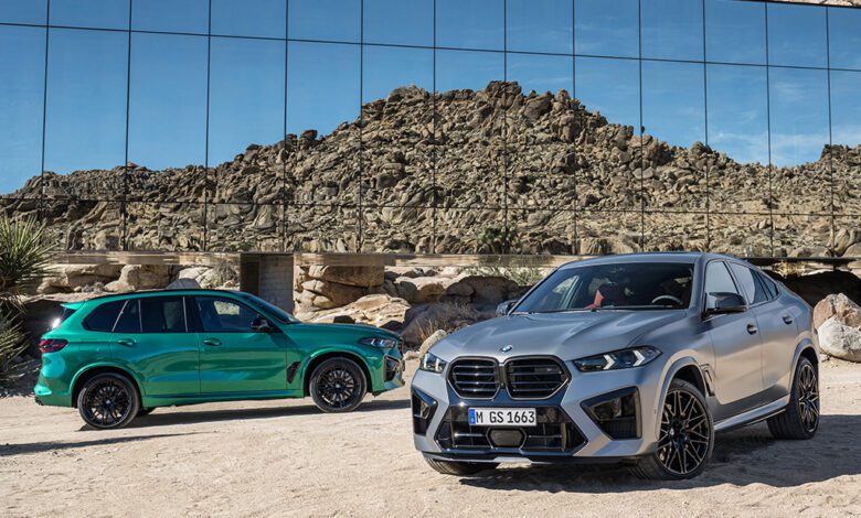 New BMW X5 M and BMW X6 M Competition