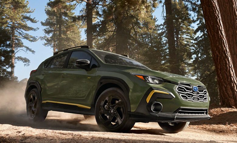 The 2024 Subaru Crosstrek debuted at the Chicago Auto Show.