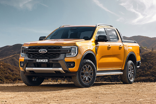 Prices for the new Ford Ranger in Wildtrak and Limited versions