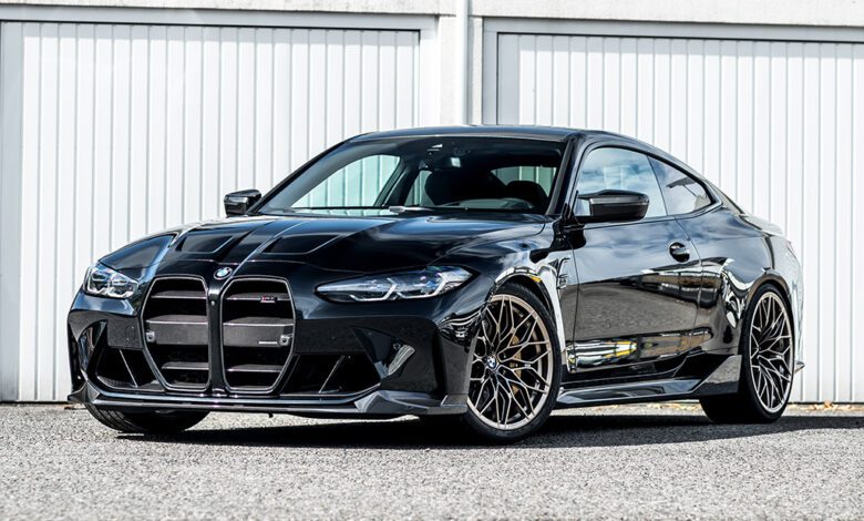 MANHART MH4 600 with 635 hp based on BMW M4 G82