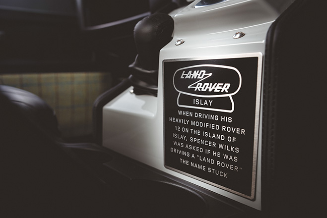 Land Rover Classic раскрывает детали Defender Works V8 Islay Edition