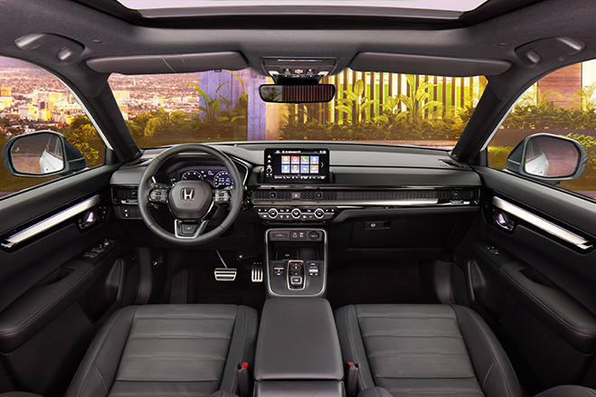 New Honda CR-V with new powertrain options