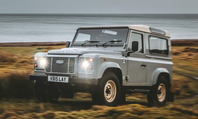 Land Rover Classic раскрывает детали Defender Works V8 Islay Edition