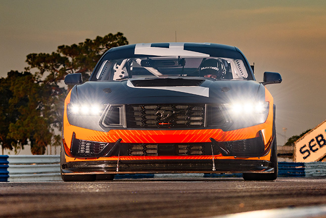 Ford unveils new Mustang GT4 at Spa